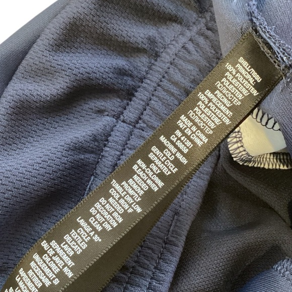 Ralph Lauren RLX Y2K Gym Training Shorts, Navy‎ Blue - Size Medium - Picture 7 of 9